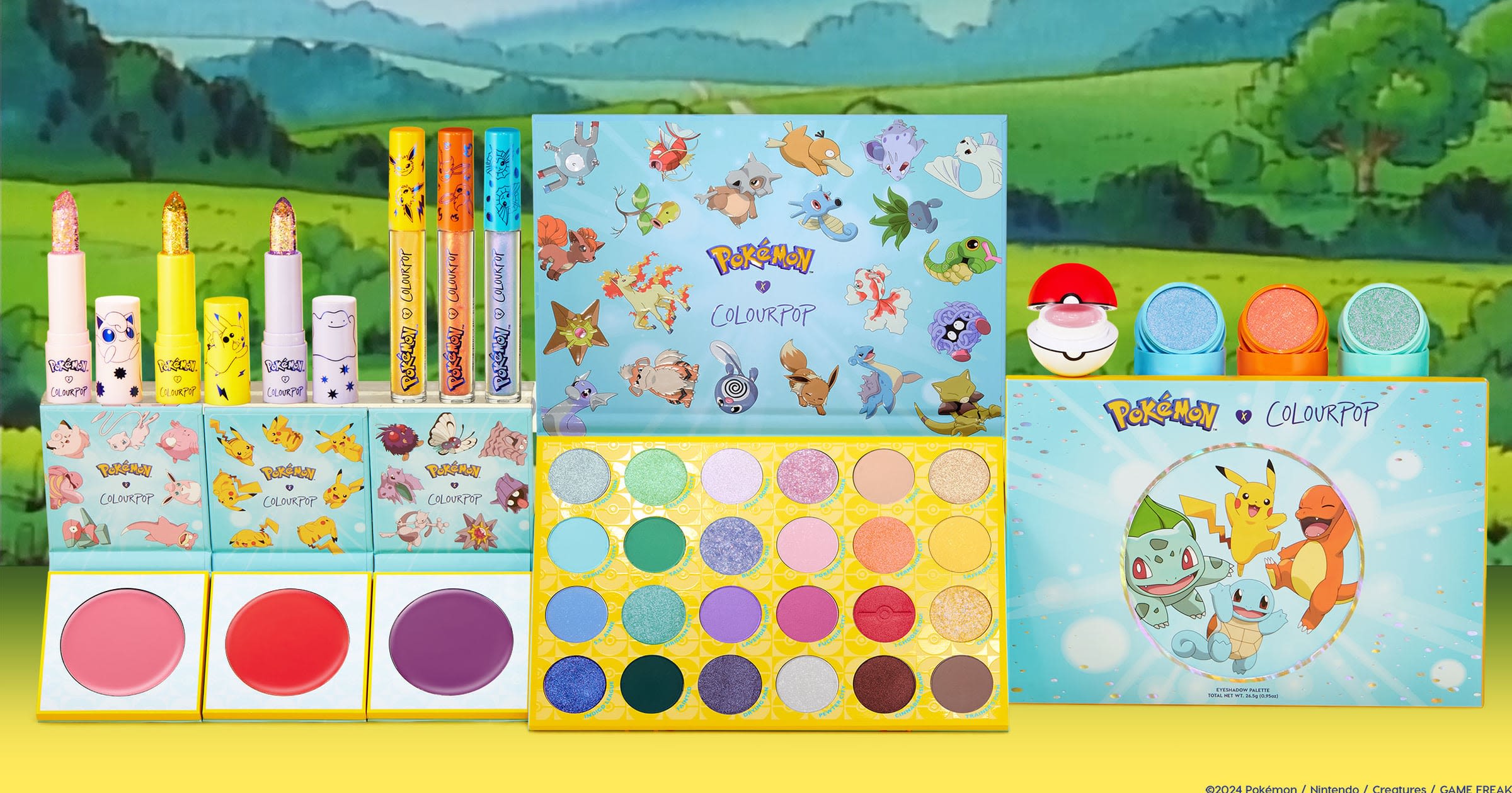 ColourPop's "Pokémon" Collection Is the Epitome of Nostalgia