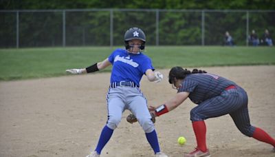 Lakeview records 13 hits, stomps LaBrae 14-1