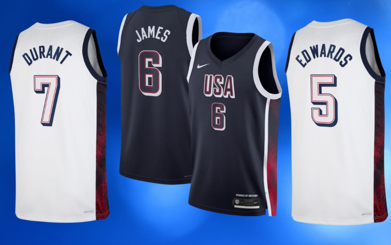 LeBron James, Kevin Durant USA Olympics jerseys just dropped: Here’s where to buy them online