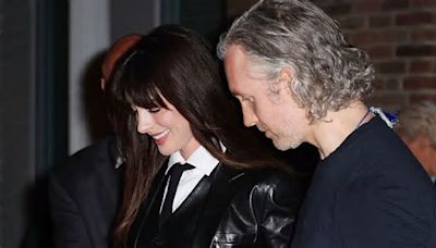 Anne Hathaway Held Hands With Her Husband, Adam Shulman, After ‘The Idea of You’ Screening