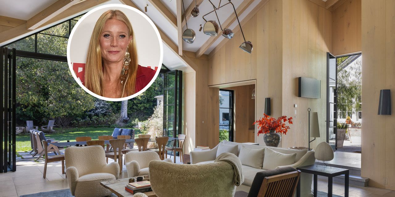 Goop Guru Gwyneth Paltrow Wants $29.99 Million for Her L.A. Home