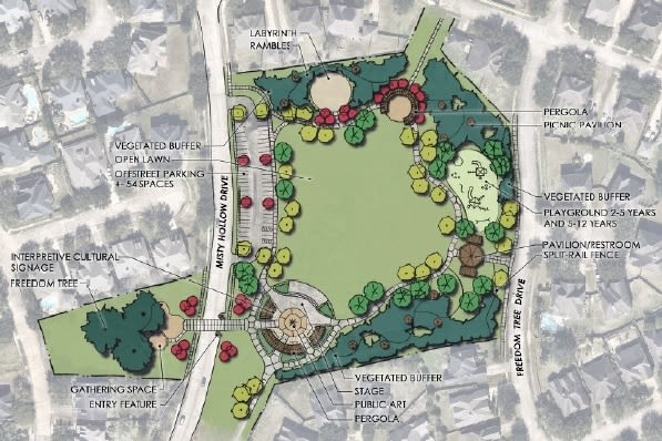 Missouri City moves forward with Freedom Tree Park improvements, purchases additional land