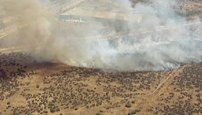 Brush fire burns 10 acres on MCAS Miramar