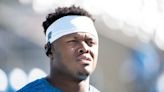 DJ Johnson Carted Off Field at Panthers Practice