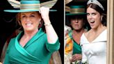 Sarah Ferguson discusses 'fabulous' party at daughter Princess Eugenie's wedding