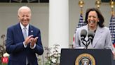 US Presidential Election 2024: Kamala Harris leads Donald Trump 49% to 45%. Are Democrats happy with Joe Biden's decision? - The Economic Times