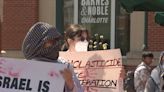 Students hold pro-Palestine protests at UNC Charlotte