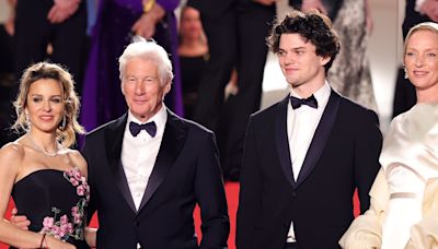 Richard Gere Gets Family Support at Cannes Film Festival Premiere of ‘Oh, Canada,’ Co-Star Uma Thurman & More Also Attend