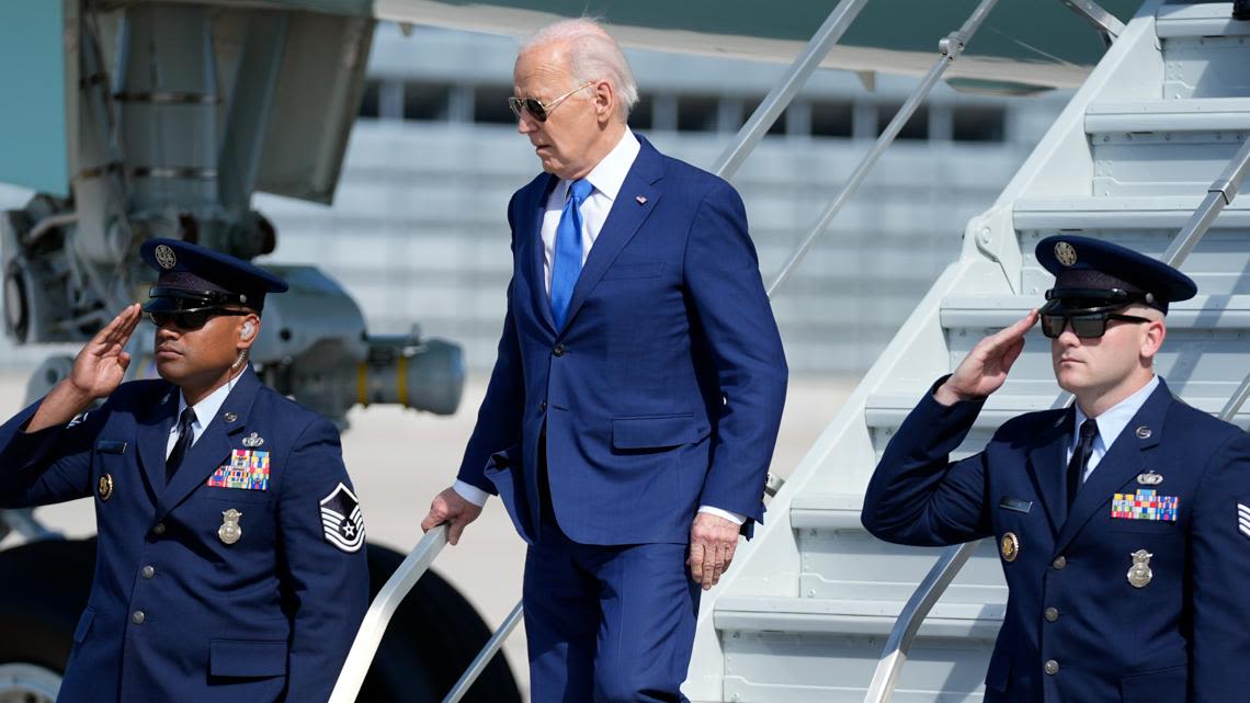 Joe Biden will fly through SEA Airport during Seattle visit