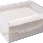 『MUFFEN沐雰衛浴』YC-603 掀蓋式 平板衛生紙 盒架 (白色、象牙色) 套房民宿適用