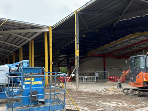 Peek behind the scenes of shopping park's huge new store earmarked for Sports Direct
