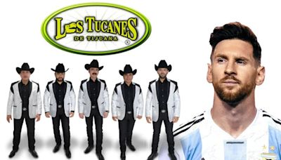 Ésta fue la canción que los Tucanes de Tijuana le dedicaron a Lionel Messi
