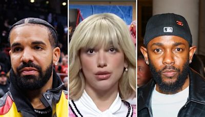 Dua Lipa Breaks Down the Drake and Kendrick Lamar Feud on ‘SNL’
