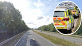 Man charged with assaulting police after A11 crash