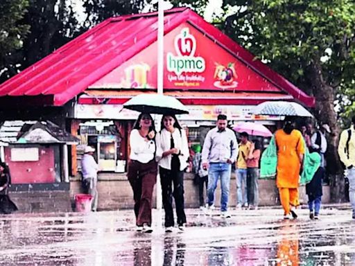 Rain Cools Himachal, Manali’s Temperature Drops 7º To 21.9ºc | Shimla News - Times of India