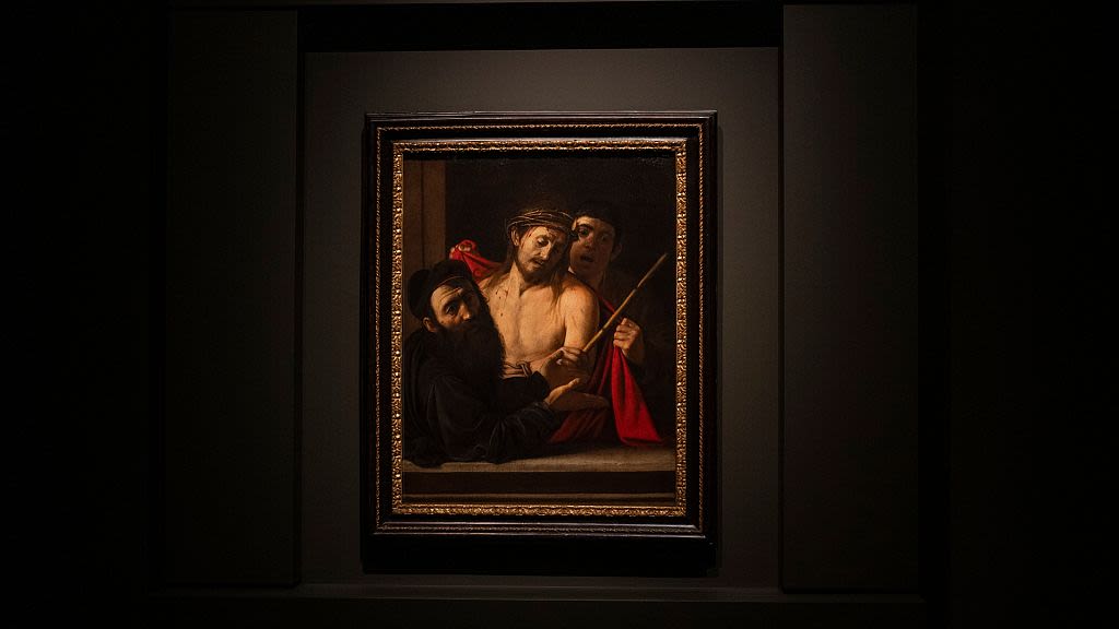 Rediscovered Caravaggio masterpiece goes on show in Madrid's Prado museum