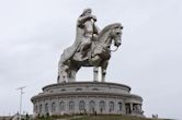 Equestrian statue of Genghis Khan