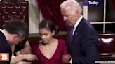 Video del preocupante comportamiento de Joe Biden con niños pequeños - MARCA USA