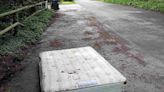 'Lazy' fly-tipper fined £1,000 for dumping mattress in layby