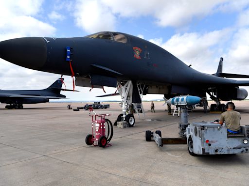 How will the Air Force's initiative for a new stealth bomber affect Dyess and Abilene?