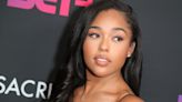 Jordyn Woods goes ice blonde for winter and it's giving snow queen