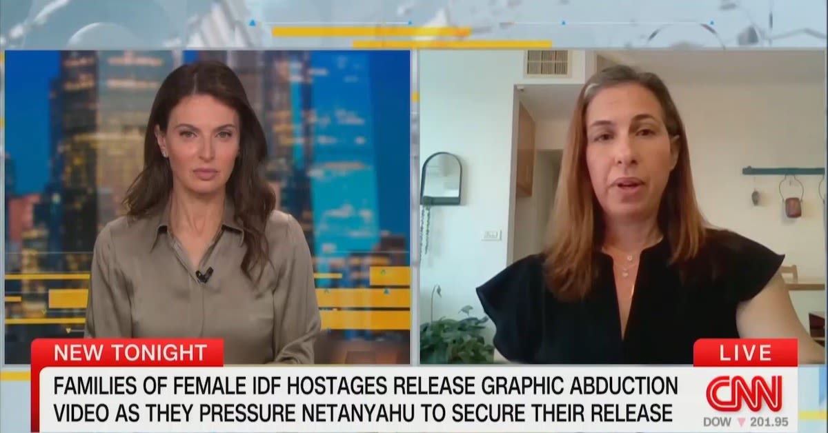 Mother Tells CNN Israeli Officials Refused to Watch Hamas Video of Daughter Being Kidnapped So They Could ‘Sleep OK at Night’