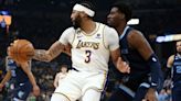 Anthony Davis returns to Lakers-Grizzlies game after injury scare
