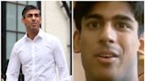 Footage emerges of young Rishi Sunak saying his friends are 'not working class'