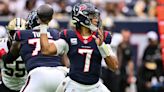 Where does Texans C.J. Stroud rank nationally among NFL QBs?