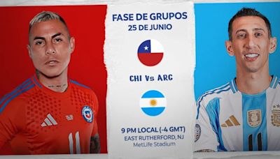 Dónde ver Argentina vs Chile HOY en Perú: canal tv online del partido por fecha 2 del Grupo A de la Copa América 2024