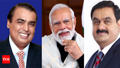 'PM Modi, Ambani and Adani shaping India into economic superpower': Report | India News - Times of India