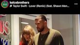 In her offseason, Taylor Swift brings back Chiefs style on sushi date with Travis Kelce