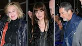 Melanie Griffith and Antonio Banderas Support Dakota Johnson at “SNL” Afterparty