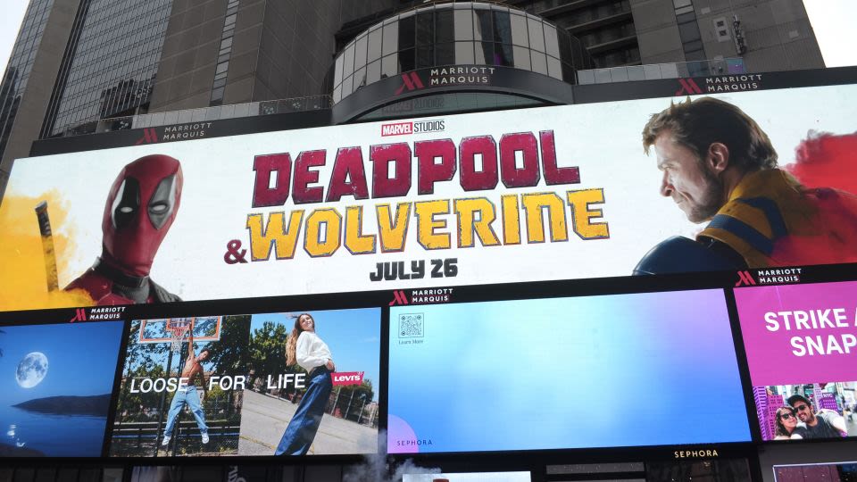 ‘Deadpool & Wolverine’ fuels an already hot summer box office, opens at $96 million