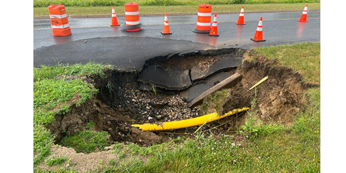 Plattsburgh works to repair sinkholes