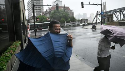 Taifun "Bebinca" erreicht chinesische Metropole Shanghai