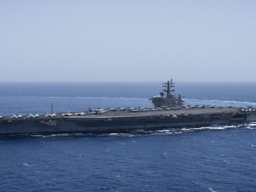 The USS Dwight D. Eisenhower leaves the Red Sea as Houthi attacks continue