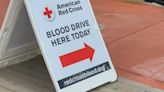 Red Cross blood donations fall as severe weather, travel increases