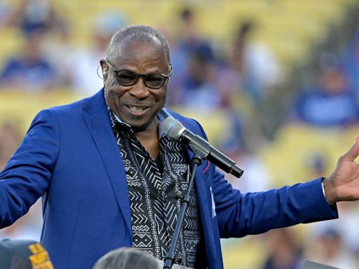 Highlights from Dusty Baker joining the ‘Legends of Dodger Baseball’