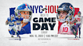 Giants vs. Texans: Time, television, radio and streaming schedule