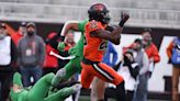 How many Oregon State football players entered the transfer portal this spring?