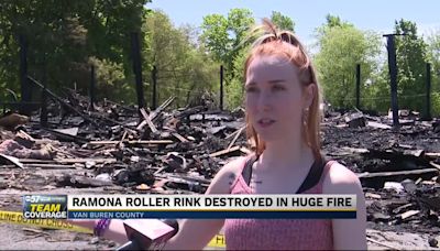 Community mourns loss of oldest roller rink in Michigan after fire believed to be caused by lightning