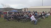 Ground blessing held outside of Canyon Lake United Methodist Church for Remembering the Children Memorial