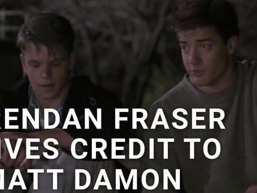 Brendan Fraser Credits Matt Damon For Helping Him Land His Big Hollywood Break