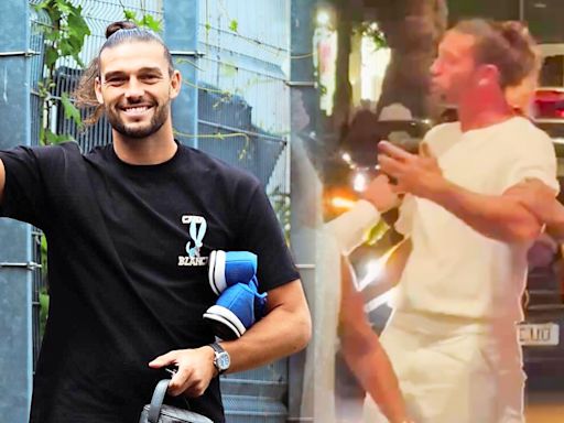 Andy Carroll returns to training with French side days after street brawl video