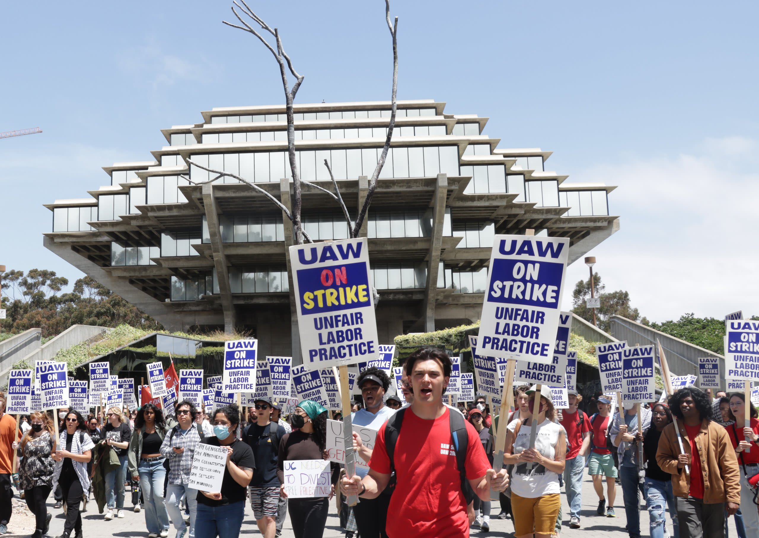 UC San Diego joins strike against university system crackdown on Palestinian solidarity protests