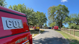 Two Loudoun County firefighters injured while battling porch fire