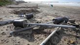 Pismo Beach working to repair $55,000 in damage from heavy surf. Here’s a look