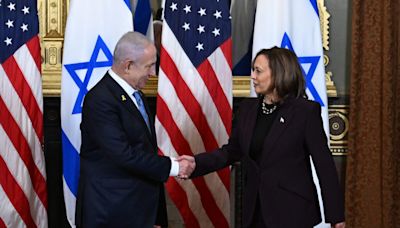 VP Harris meets with Netanyahu to discuss Israel-Hamas war in Gaza