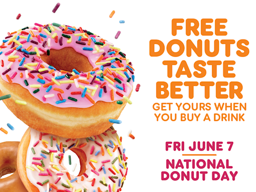 National Donut Day 2024 deals: Get free food at Dunkin', Krispy Kreme, Duck Donuts, Sheetz